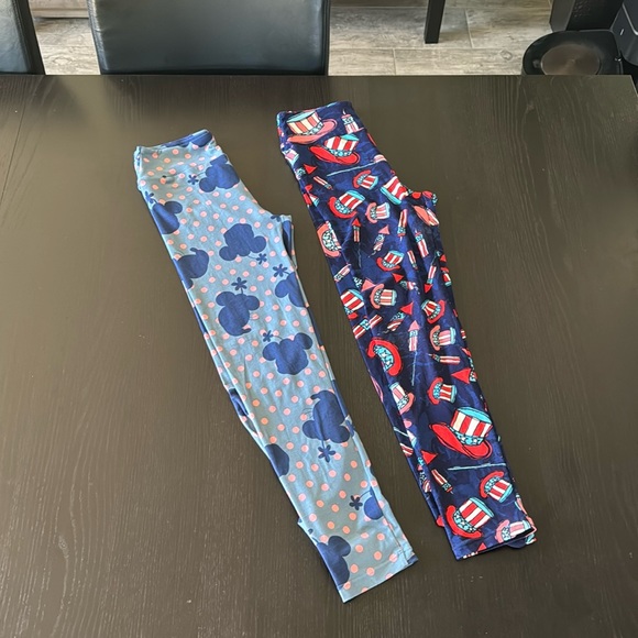 Two pairs of LULAROE leggings - Picture 1 of 2